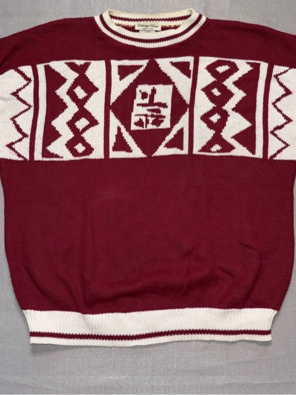 Carriage court vintage 80s women’s sweater size large